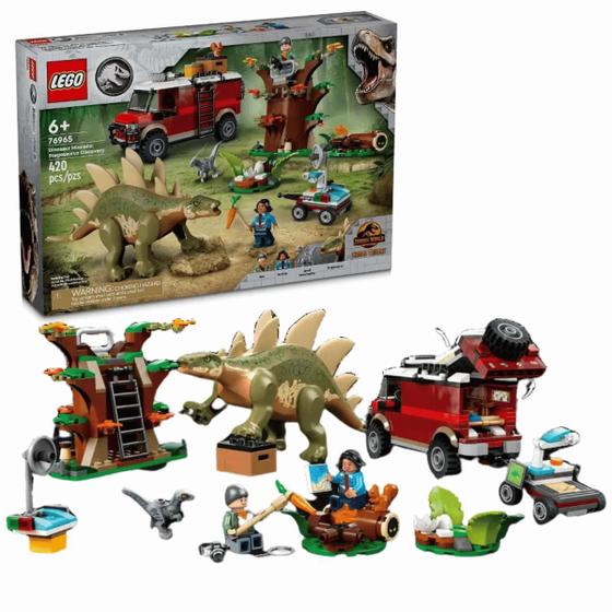 Imagem de Lego Missões Descoberta do Estegossauro Jurassic World 76965