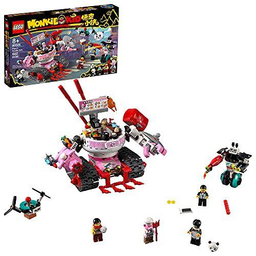 Imagem de LEGO Monkie Kid Pigsy's Noodle Tank 80026 Kit de construção Ideia de Playset de Brinquedo Legal para Crianças Criativas (662 Peças)