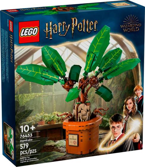 Imagem de Lego mundo magico harry potter mandrágora 579 peças - 76433