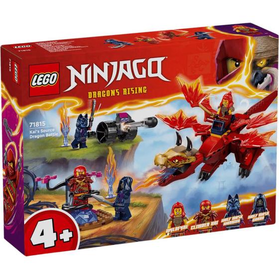 Imagem de Lego Ninjago Batalha do Dragão Matriz do Kai 120 peças 71815