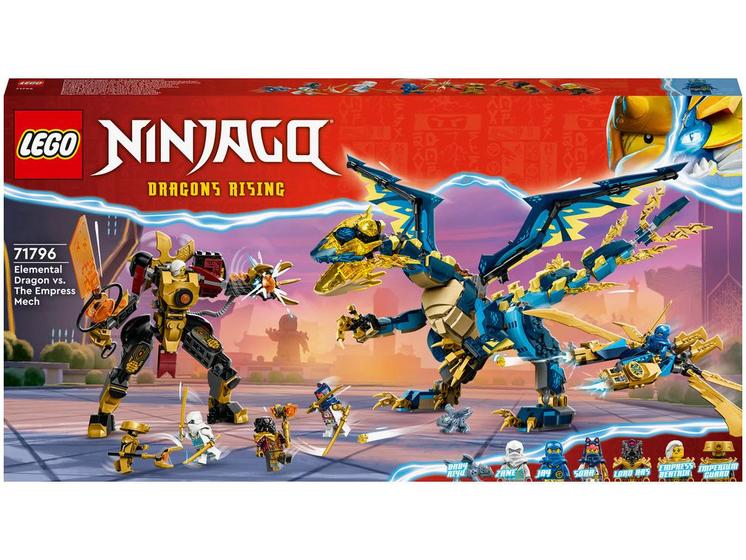 Imagem de LEGO Ninjago Dragão Elementar vs O Robô da 