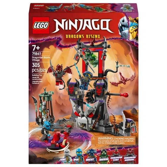 Imagem de Lego Ninjago Dragons Rising Vila Tempestade do Dragão 71841