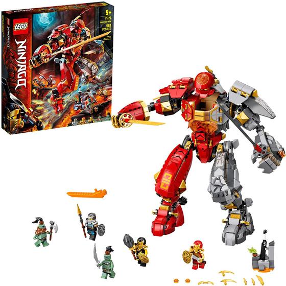 Imagem de LEGO NINJAGO Fire Stone Mech Kit de Construção 71720, 2020 (968 Peças)