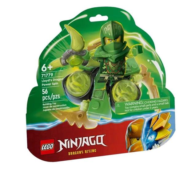 Imagem de LEGO Ninjago - Giro Spinjitzu do Poder do Dragão de Lloyd - 56 Peças - 71779