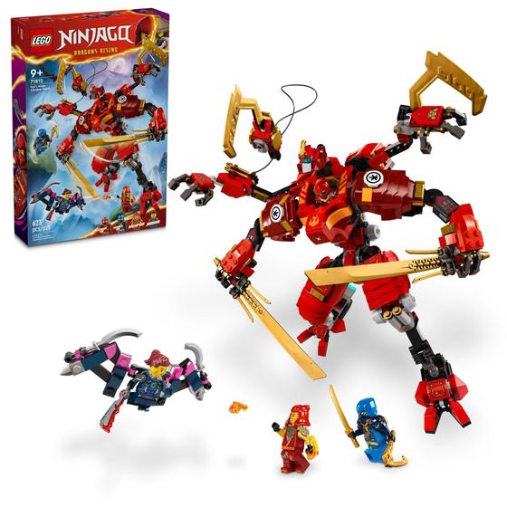 Imagem de LEGO NINJAGO Kai's Ninja Climber Mech 71812 - 4 Bonecos