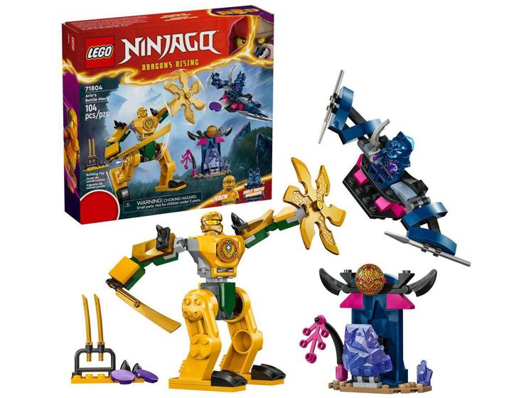 Imagem de LEGO Ninjago Robô de Combate do Arin 71804 - 104 Peças