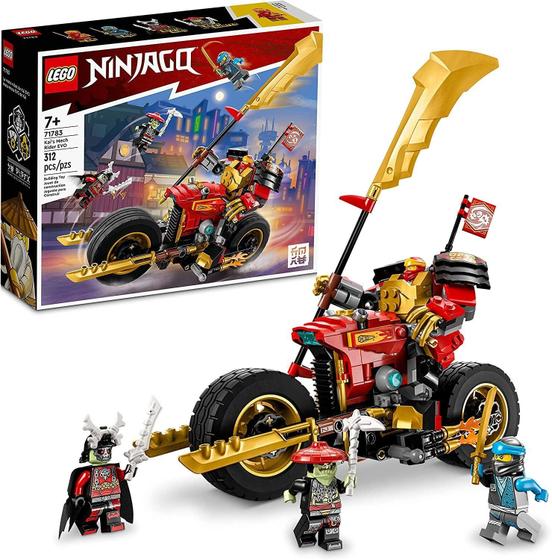 Imagem de Lego Ninjago - Robô Motoqueiro Evo Do Kai 71783