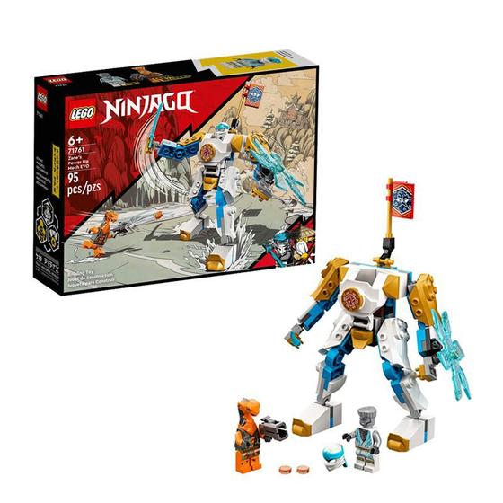 Imagem de Lego Ninjago Robô Power up Evo do Zane 71761 - 95 Peças