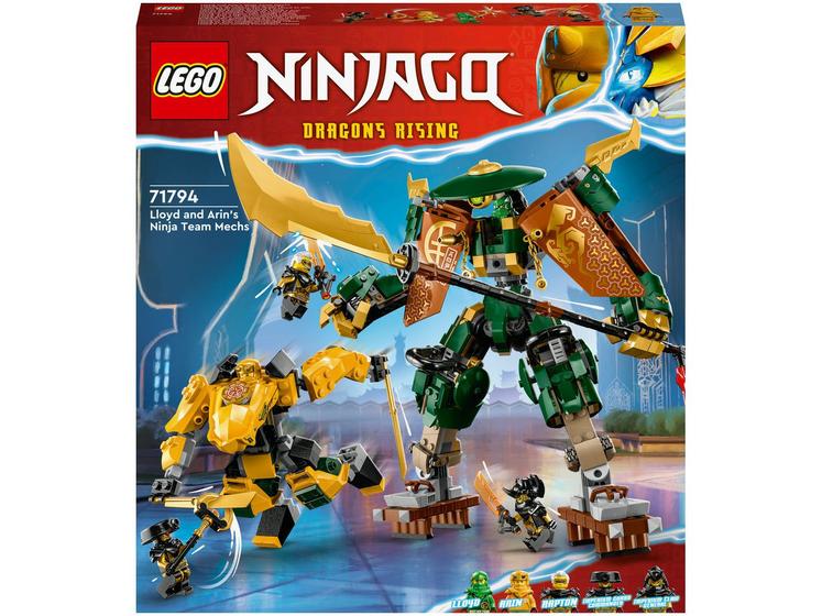 LEGO Ninjago Robôs da Equipe Ninja de Lloyd e Arin Menor preço em LEGO Ninjago Robôs da Equipe Ninja de Lloyd e Arin