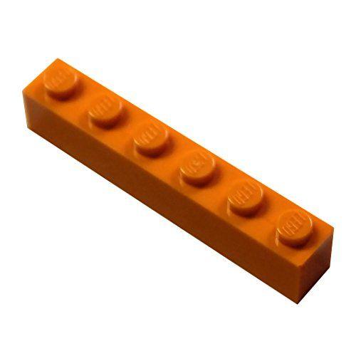 Imagem de LEGO Partes e Peças: Laranja (Laranja Brilhante) 1x6 Tijolo x5