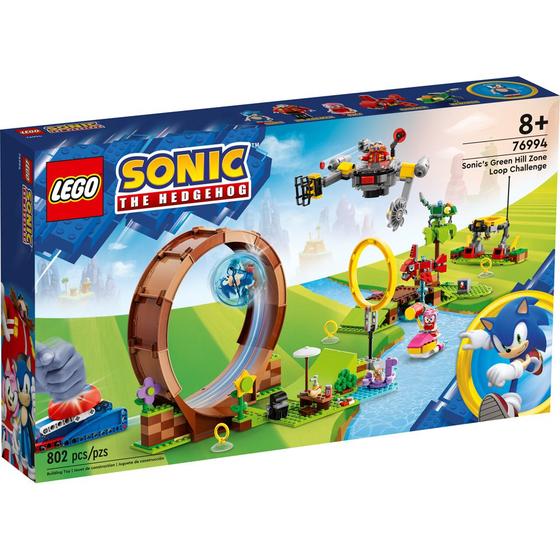 Imagem de Lego Sonic Desafio de Looping Green Hill Zone 76994 802pcs