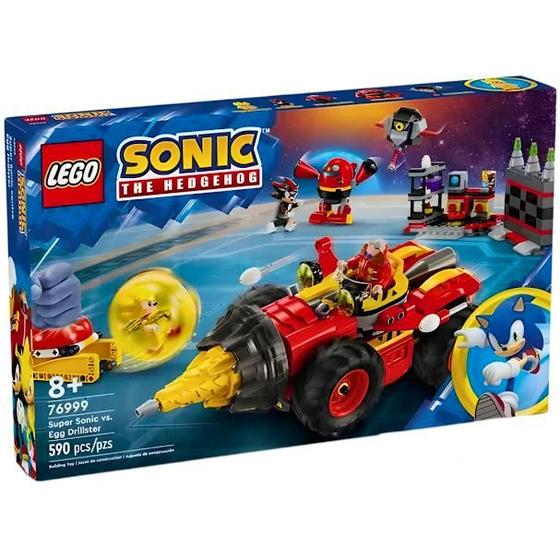 Imagem de Lego Sonic The Hedgehog Super Sonic Vs. Egg Drillster 76999