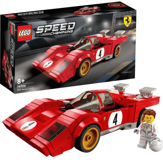 Imagem de LEGO Speed 1970 Ferrari 512m 291 Peças 8+ 76906