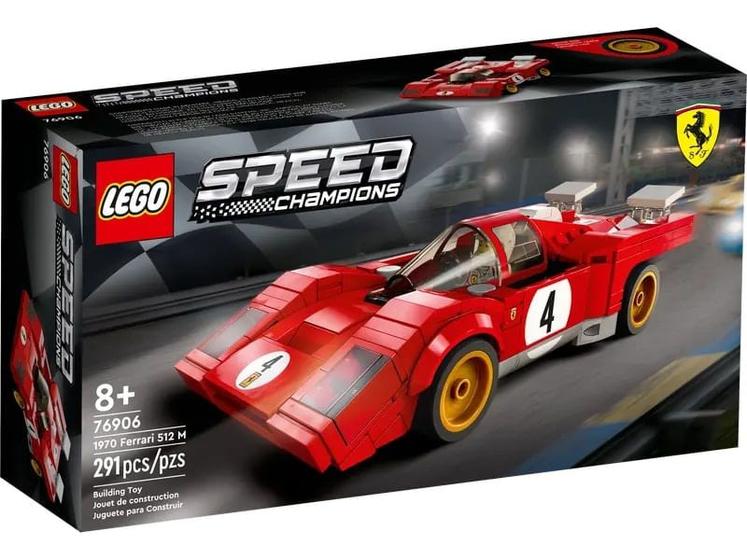 Imagem de LEGO Speed Champions - 1970 Ferrari 512 M - 291 Peças - 76906