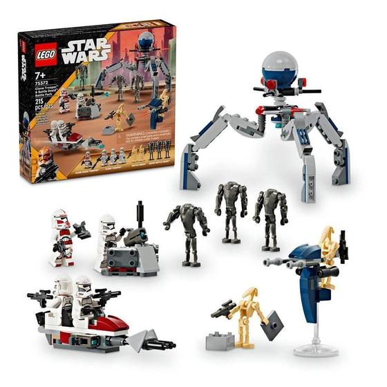 Imagem de Lego Star Wars 75372 Pack de Batalha de Soldado Clone e Doide de Batalha