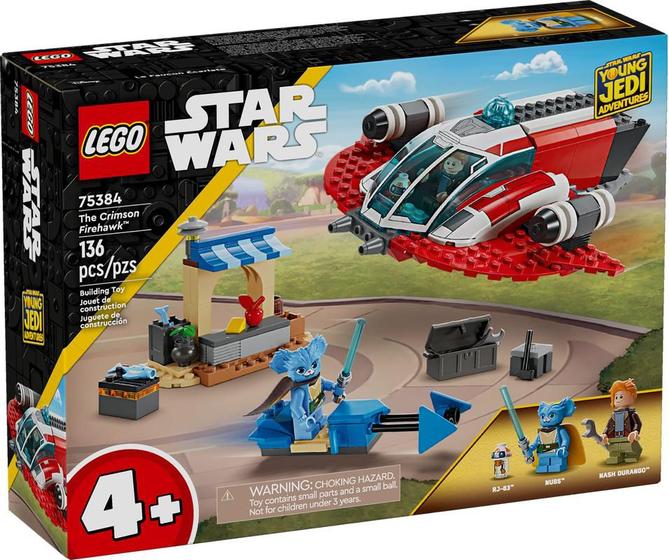 Imagem de Lego star wars a crimson firehawk 136 peças - 75384