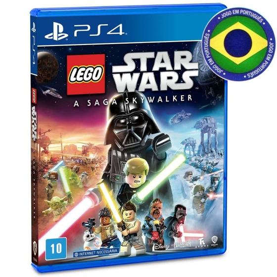 Imagem de Lego Star Wars A Saga Skywalker PS 4 Mídia Física Dublado em Português BR