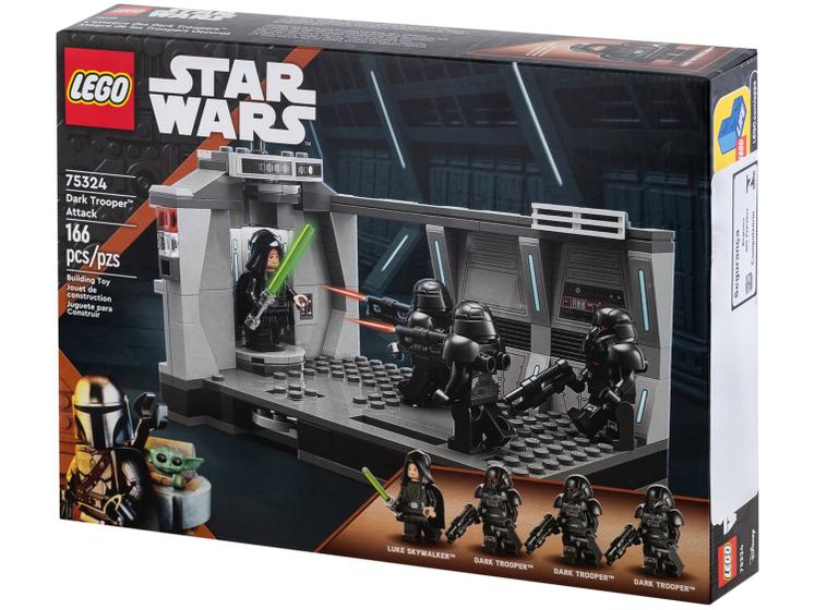 LEGO Star Wars Ataque de Dark Trooper 166 Peças - 75324 Imagem de LEGO Star Wars Ataque de Dark Trooper 166 Peças