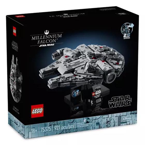 Imagem de Lego Star Wars Nave Millennium Falcon 921 Peças - 75375