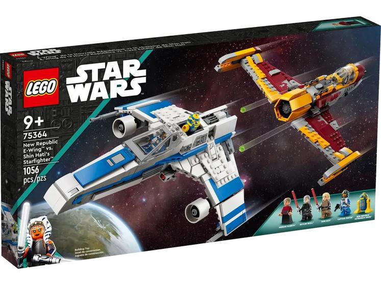 Imagem de Lego Star Wars Nova República E-Wing vs. Shin Hati's Starfighter 75364