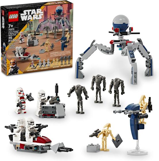 Imagem de LEGO Star Wars - Pacote de Batalha de Soldado Clone e Droide de Batalha 75372