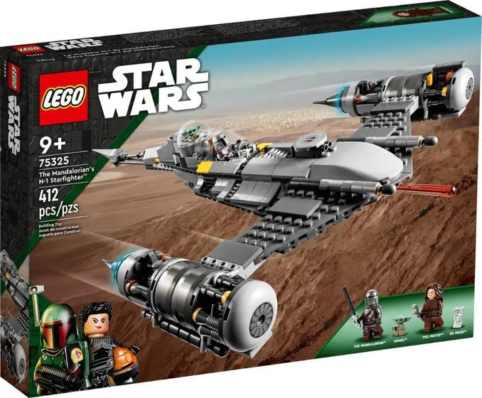 Imagem de Lego Star Wars Starfighter N-1 Mandaloriano 412 Peças 75325