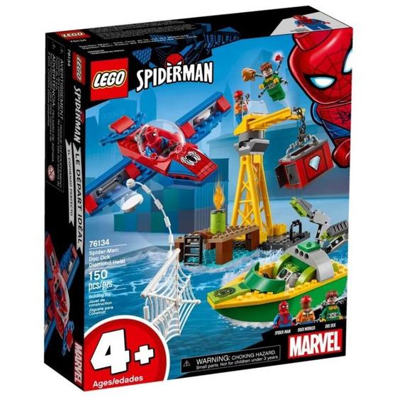 Imagem de LEGO Super Heroes Marvel - 76134 - Spider-Man O Assalto aos Diamantes de Dock Ock