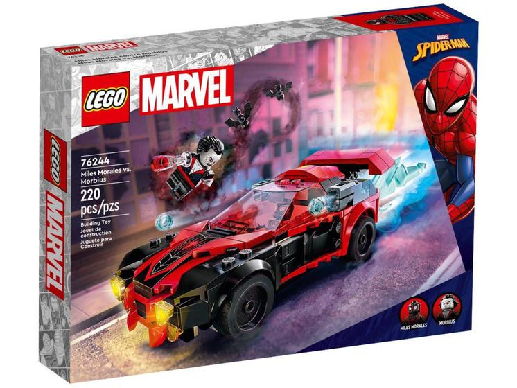 Imagem de LEGO Super Heroes Marvel Miles Morales VS Morbius - 220 Peças 76244