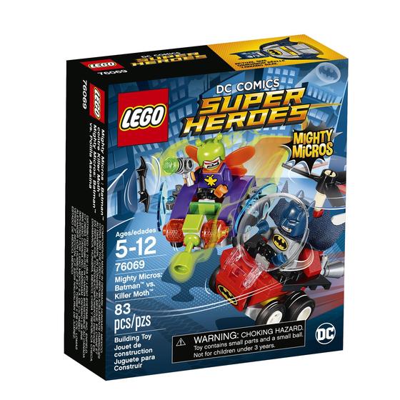 Imagem de LEGO Super Heroes Mighty Micros: Batman vs. Killer Moth 76069 - Kit de Construção