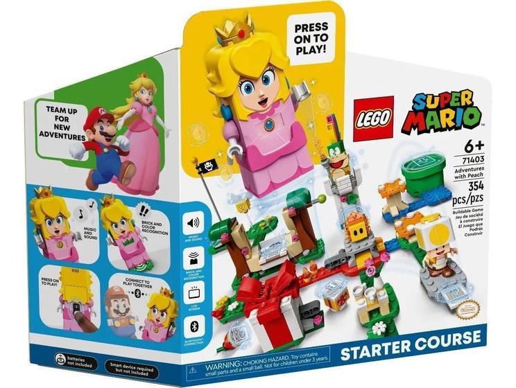 Imagem de Lego Super Mario 71403 Starter Pack Aventuras Com Peach