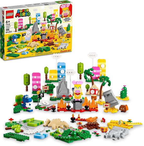Imagem de Lego Super Mario Conjunto Caixa de Ferramentas Criativa 71418