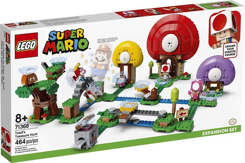 Imagem de LEGO Super Mario Expansão Caça ao Tesouro - 464 peças 71368