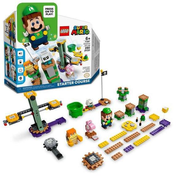 Imagem de Lego super mario pack de início - aventuras com luigi 71387 (280 peças)