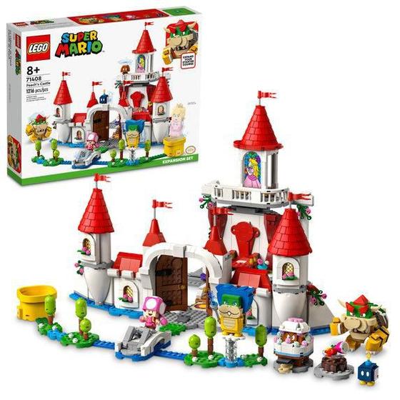 Imagem de Lego super mario pacote de expansão - castelo da peach - 71408 (1.216 peças)