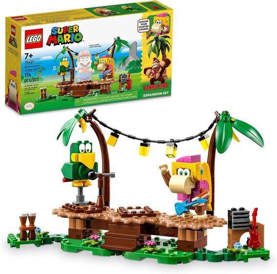 Imagem de Lego Super Mario Pacote de Expansão Ritmo Tropical da Dixie Kong 71421