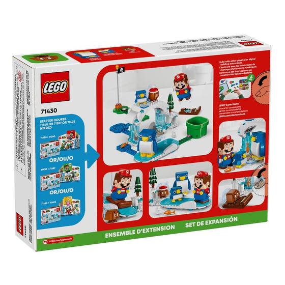 Imagem de LEGO Super Mario - Penguin Family Snow Adventure - 228 Peças - 71430