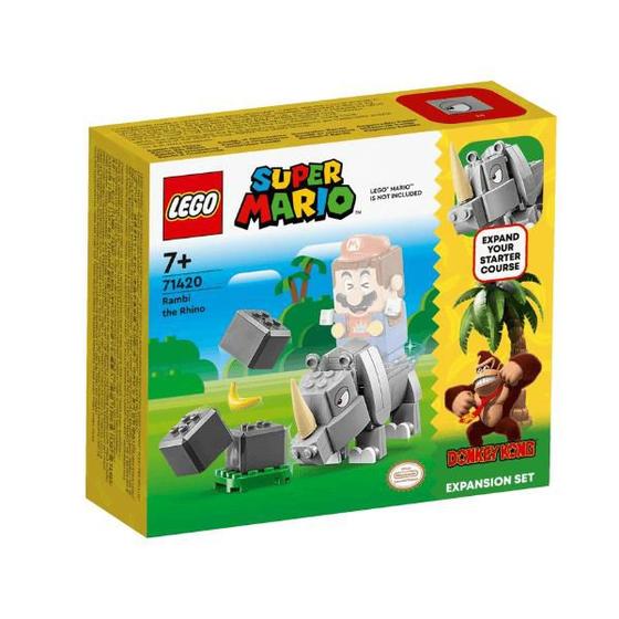 Imagem de Lego Super Mario Rambi o Rinoceronte 106 Peças