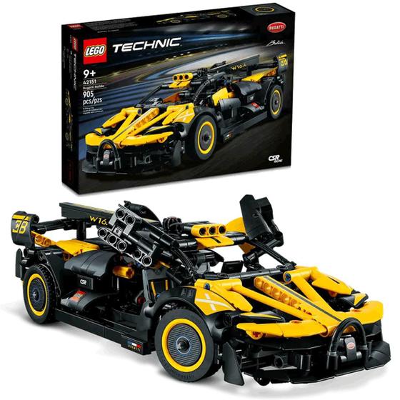 Lego Technic Carro Esportivo Bugatti Bolide Motor W16 42151 ...
