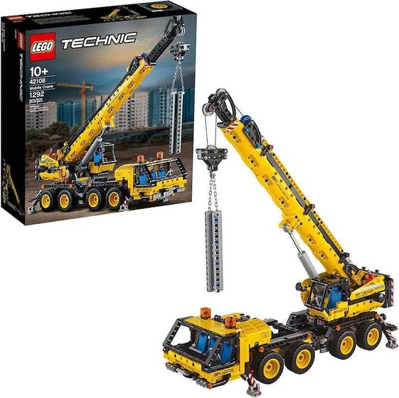 Lego Technic - Guindaste Movel - 42108 - Brinquedos de Montar e ...