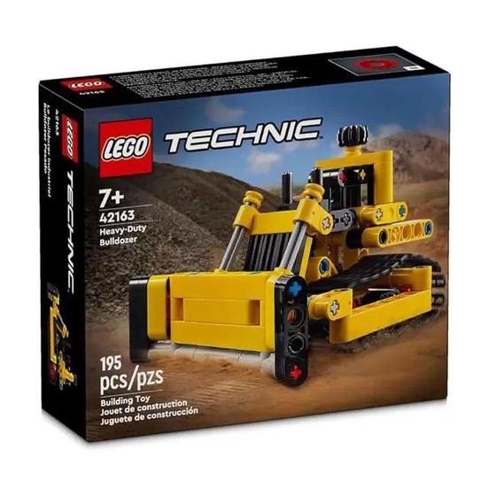 Imagem de Lego Technic Trator de Esteira para Trabalho Pesado 42163