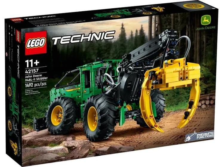 Imagem de LEGO Technic - Trator Florestal John Deere 948L-II - 1492 Peças - 42157