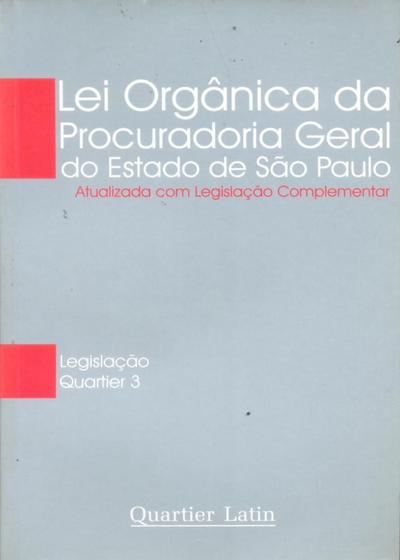 Imagem de Lei Orgânica da Procuradoria Geral do Estado De São Paulo