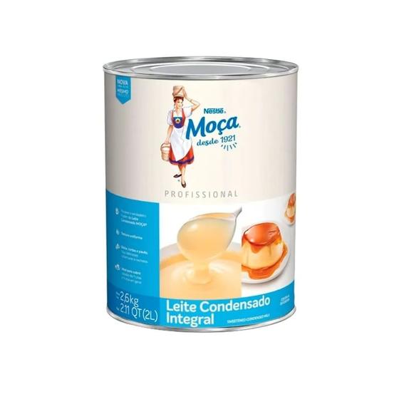 Imagem de Leite Condensado Integral Moça Profissional 2,6kg Nestlé