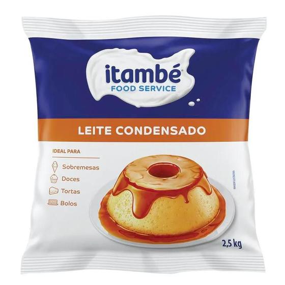 Imagem de Leite Condensado Itambé Bag com 2,5kg