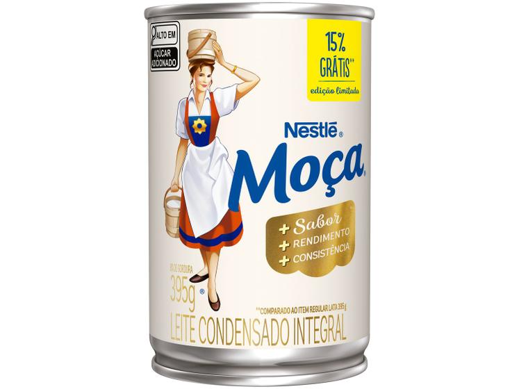 Imagem de Leite Condensado Nestlé Integral Moça Lata 395g