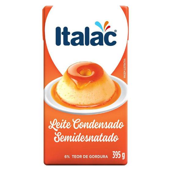 Imagem de Leite Condensado Semidesnatado 395g - Italac