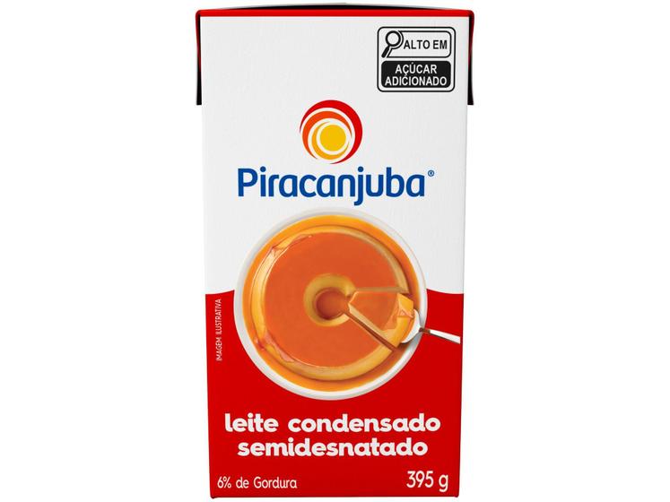 Imagem de Leite Condensado Semidesnatado Piracanjuba 395g