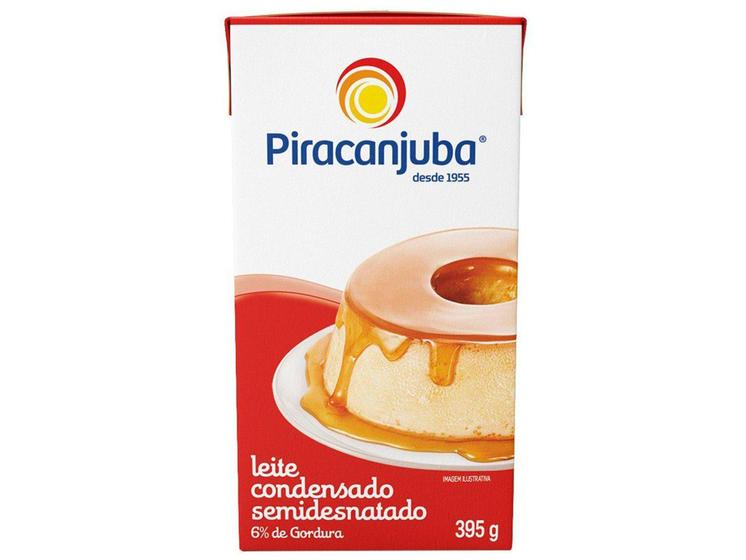 Imagem de Leite Condensado Semidesnatado Piracanjuba 395g