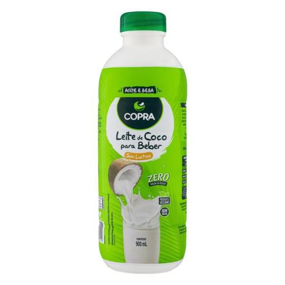 Imagem de Leite De Coco Pronto Beber Zero Lactose Vegano Copra 900ml