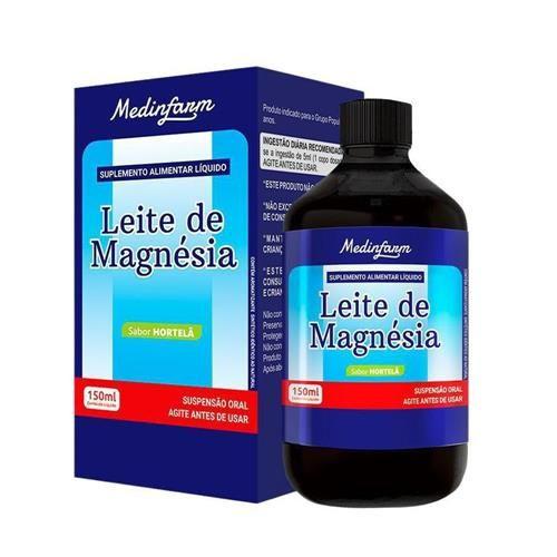 Imagem de Leite de Magnésia (150ml) - Sabor: Hortelã